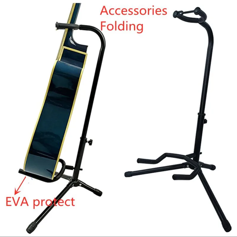 

Guitar Stand Adjustable Guitar Holder for Classical Guitars and Bass Guitar Accessories Folding Guitar Stand EVA protect contact