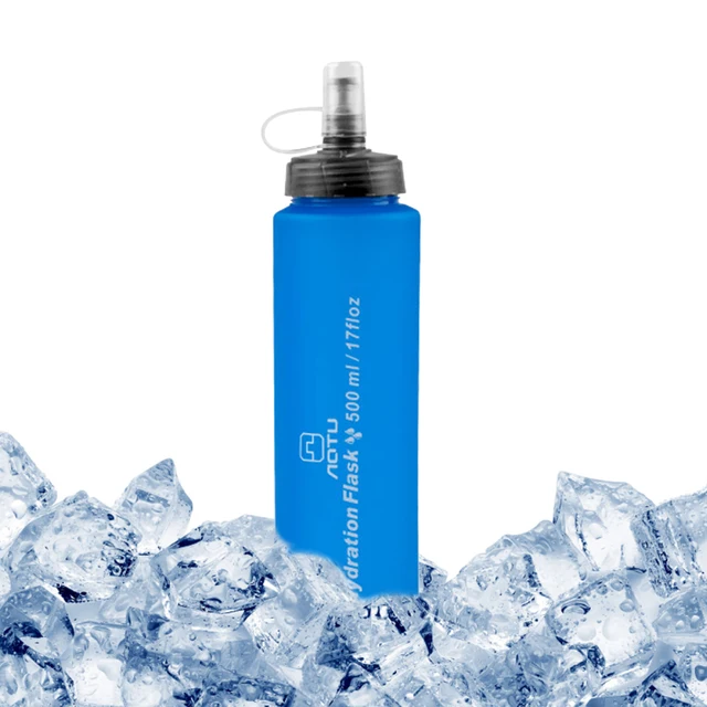500ml Leak-Proof Soft Flask Squirt Waterbottles Sports Water