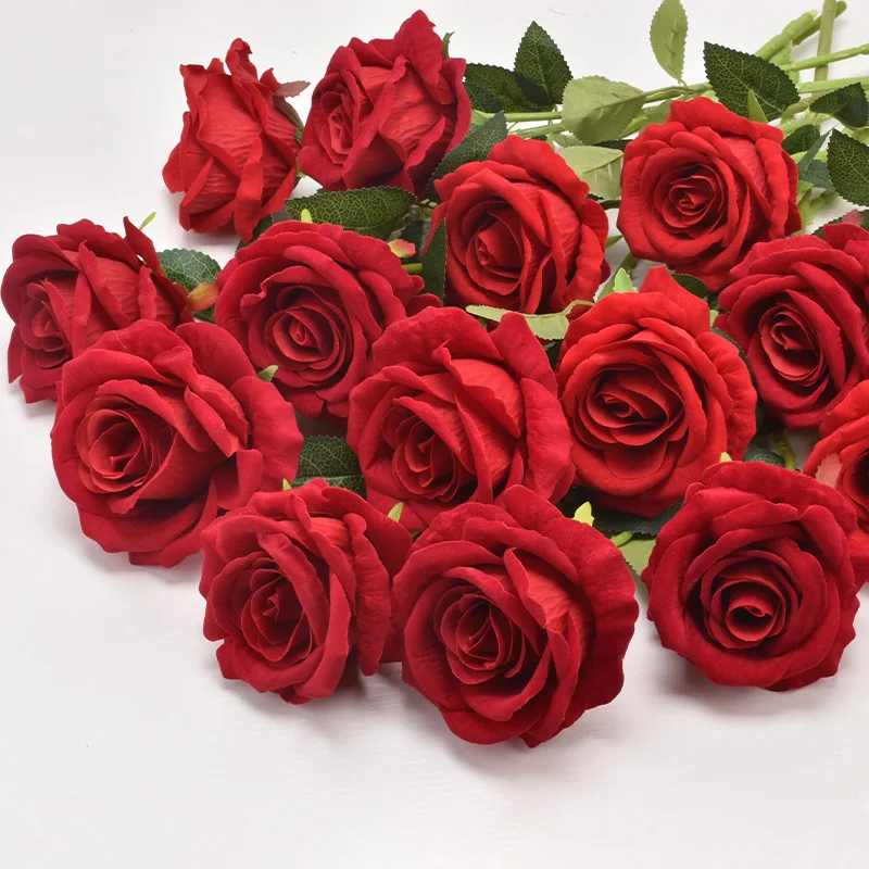 10PCSroseartificialflowermanufacturersbulkwholesalehighquality