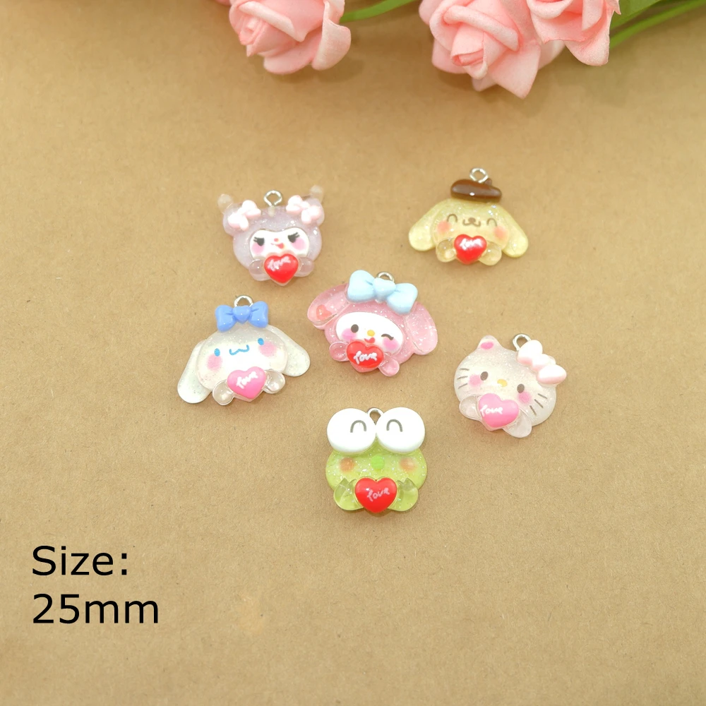 

Кавайная искусственная смола, раньше, браслеты, ожерелья, серьги, аксессуары для изготовления ювелирных изделий своими руками, подвески