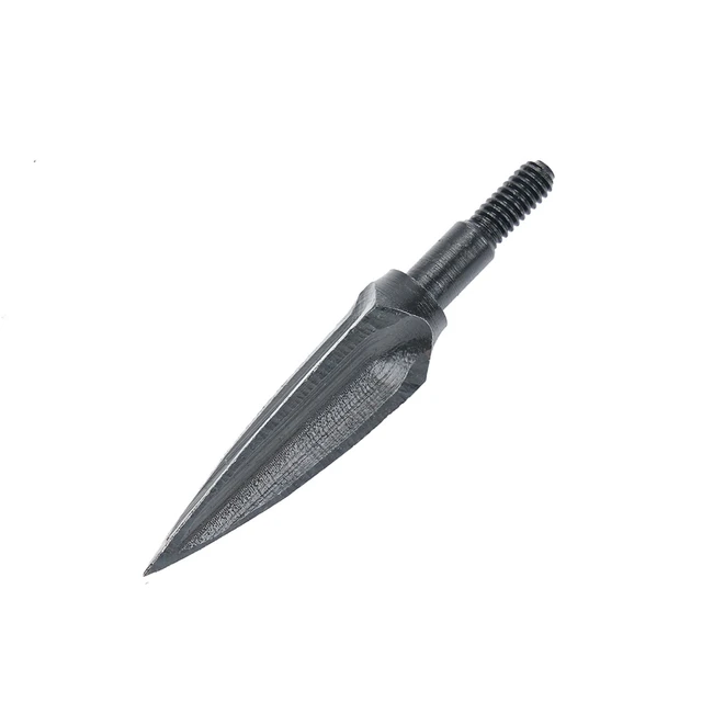 6/12pcs 125grain Haute Teneur En Carbone Acier Flèches Broadheads Flèche  Conseils Points Flèche Tir À L'arc Cible pour La Chasse Arc Flèche Arbre