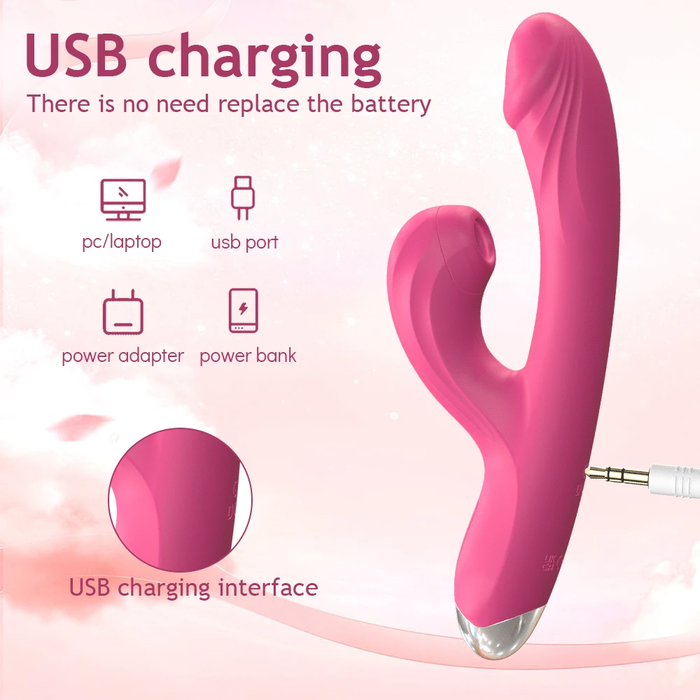 Vibrador de conejo para punto G 5 Vibrador de conejo para punto G 5