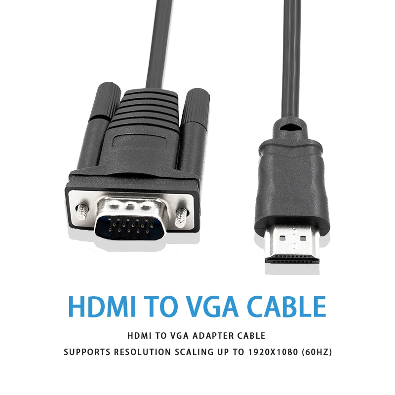 Kabel HD ke VGA untuk PC, desktop, laptop, komputer, monitor