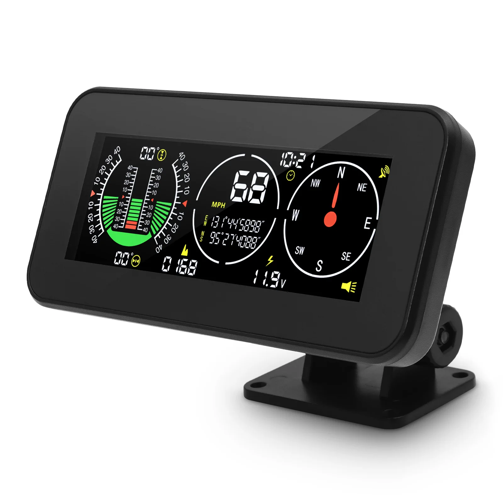 R CARTOOL 30 – Velocíetro GPS KH y PH HUD con alara de