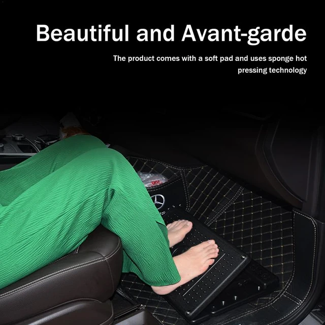 Adjustable Footrest with Removable Soft Foot Rest Pad Max-Load