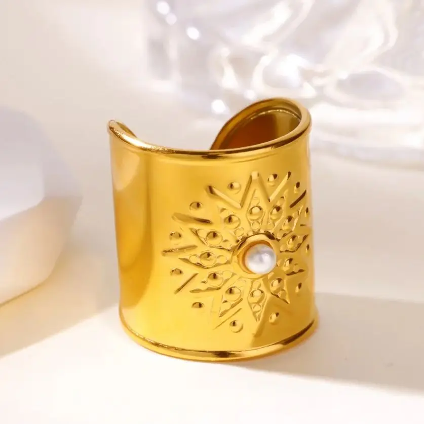 Stainless Steel Rings for Women Waterproof