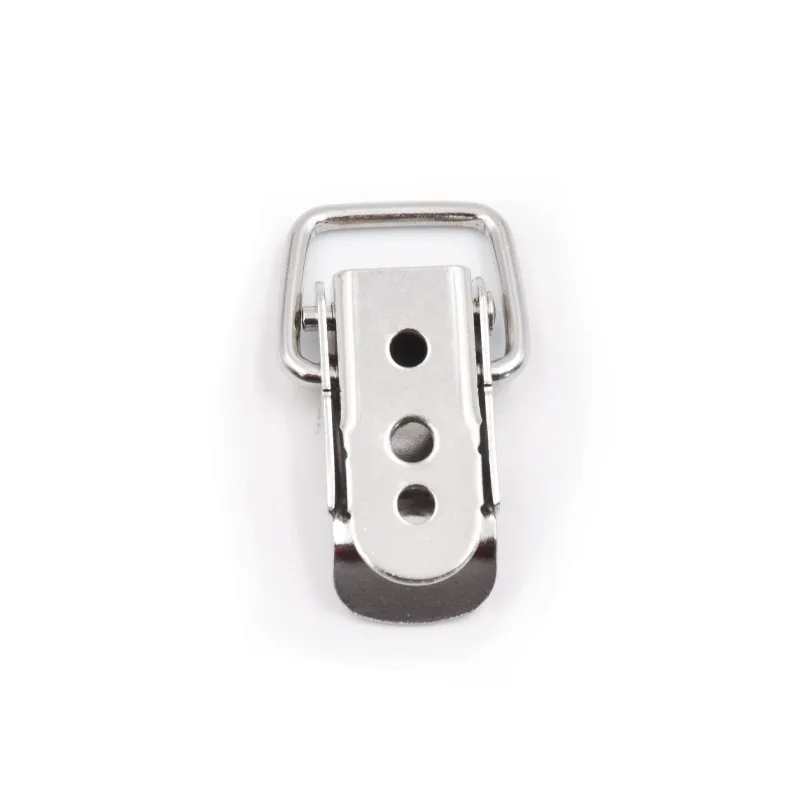 Three Kinds Of Materials Iron Nickled Plated Buckle Hook Wooden Box Hasps Clamp Spring Catch Clasp Loaded Draw Toggle