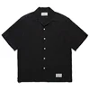 24ss Pure Colour Heaven Tokyo WACKO MARIA Short Sleeve Shirt Best Quality Summer Casual Mens Womens Hawaii Shirt Brand Tops 2