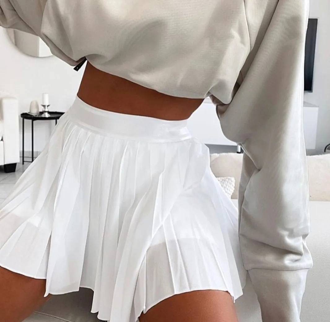 

Tennis Skirts For Women Trendy Summer Tennis Skirts Pleated Golf Skirt Streetwear Women's Short Skirt Female Clothing
