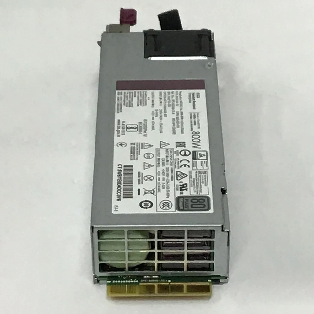 For HP 866793 001 865438 b21 865436 101 DPS 800AB 35 A 800W Flexible Slot Titanium