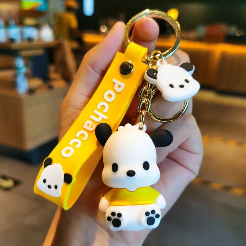 Porte-clés Coupe-ongles Pochacco (Sanrio) - Métal Vert, Neuf, Avec Sangle