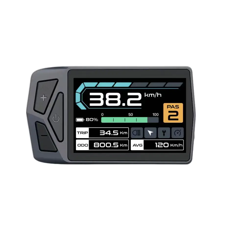Écran E-bike SW102/T-CAN 24V-48V Pour Moteurs Bafang (M500, M510, M600...)