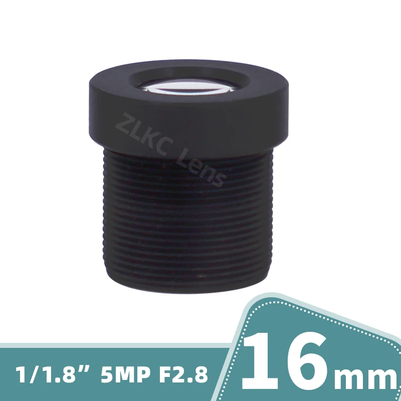 ZLKC m12 Objektiv 12mm Makro objektiv 5mp fa 1/1,8 Zoll f 2,8 Weitwinkel-Objektiv mit geringer Verzerrung für Bild verarbeitung kameras – Detail 5