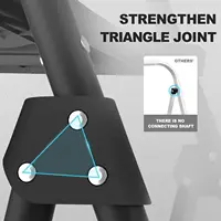 Step Ladder, Folding Step Stool with Wide Anti-Slip Pedal, Sturdy Steel Ladder, Convenient Handrail, Lightweight, Portable Steel 2