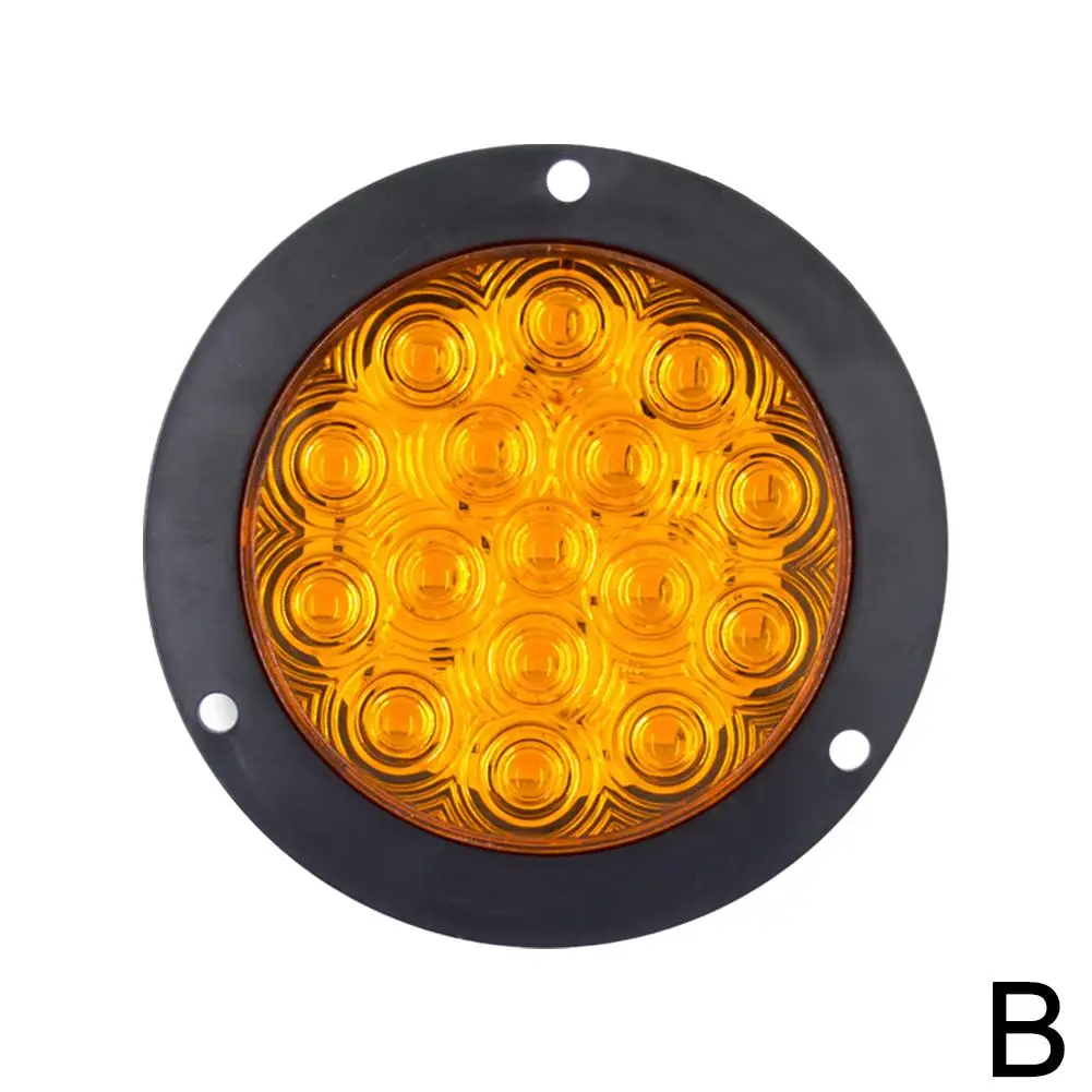 ตัวเลือกสินค้า ไฟท้าย LED 4 นิ้ว 16 ดวง 12V/24V สำหรับรถบรรทุก
