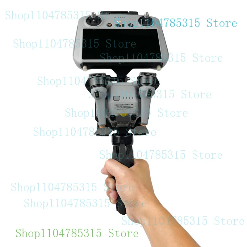 DJI Air 3 드론용 단일 휴대용 삼각대 지지 브래킷 1/4 나사 커넥터