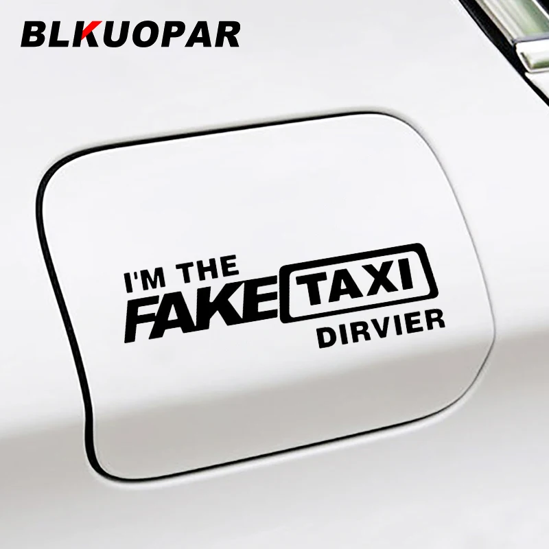 

Наклейки на задний бампер BLKUOPAR I Am The Fake Taxi Driver