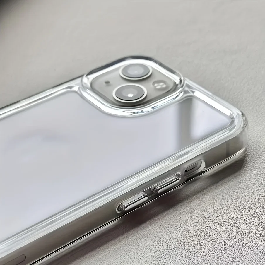 Silicone Transparent Shockproof Armor Phone Case - Clear Protective Cover