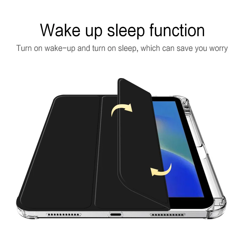 Clear Soft Cover Case with Pencil Holder