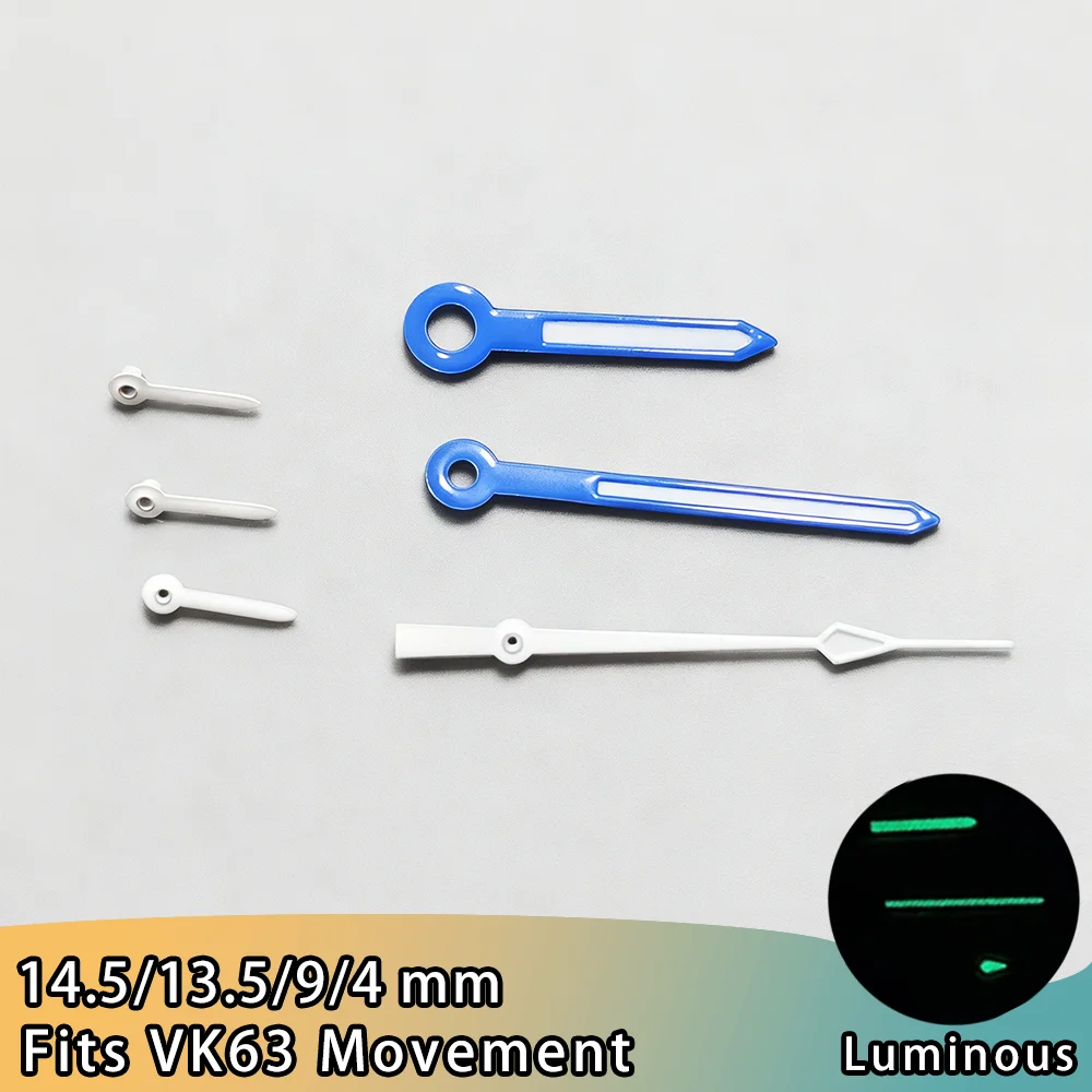 Enhanced Watch Hands for VK63 Chronograph Movement - Premium Watch Accessories