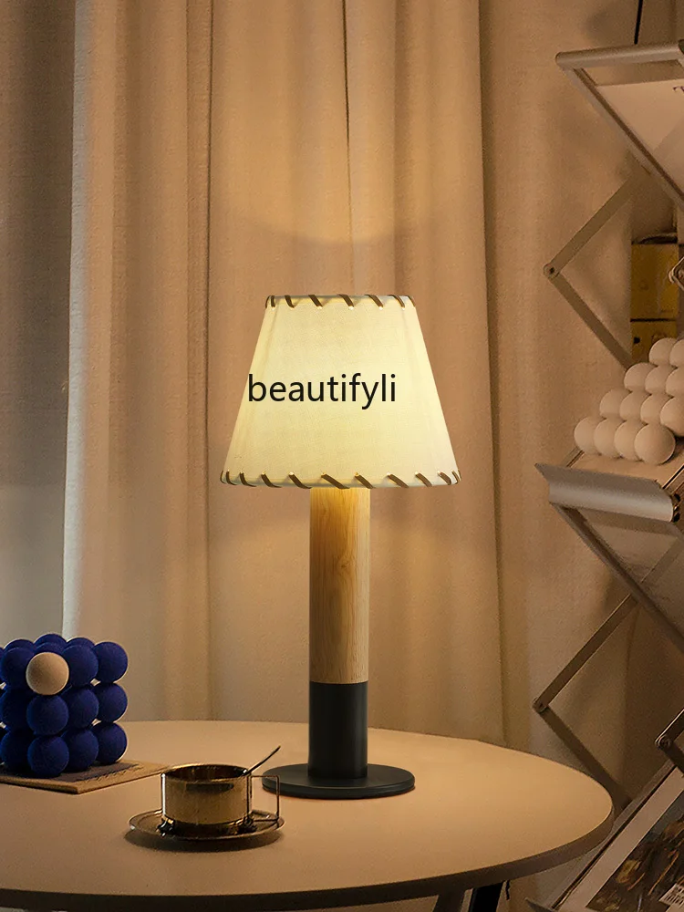 

Chinese Table Lamp Retro Living Room Desk Eye Protection Bedroom Bedside Lamp Hotel Homestay Atmosphere Decorative Lamps