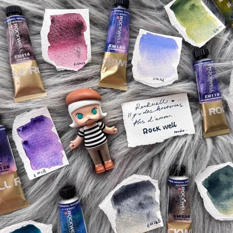 ロックウェル-芸術的な絵画のための水彩絵の具,0.5 ml, 1 ml