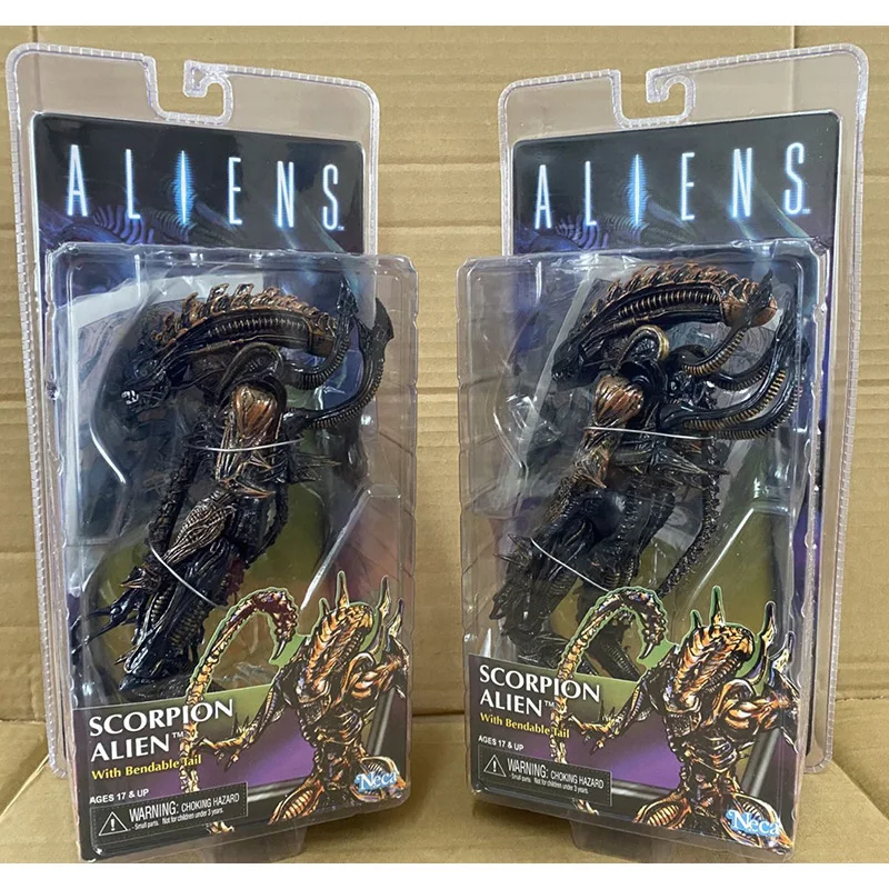 Scorpion Figure Neca Aliens Vs Predator Scorpion Snake Alien 13Th Lineup Sgt Apone Snake Action Figures Toy Figurine Doll Gift