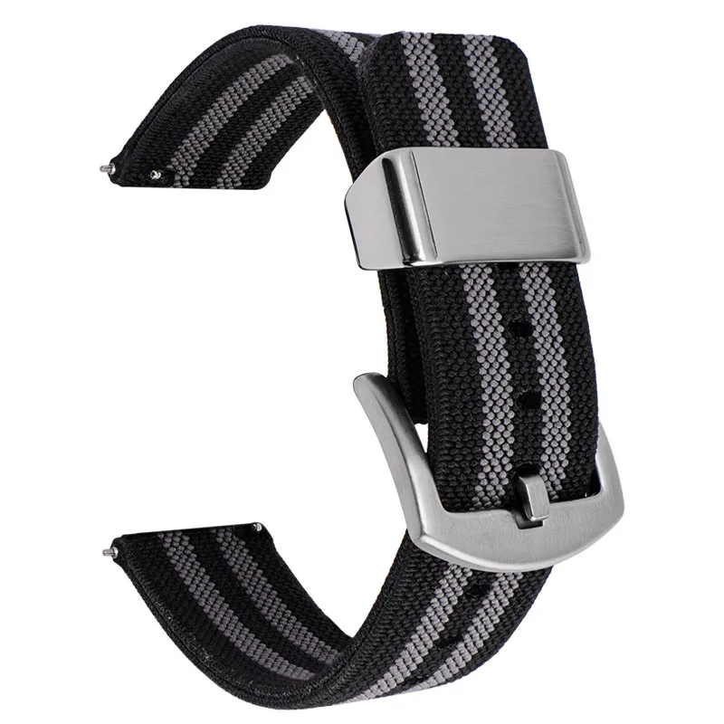 Versatile Quick Release Nylon Watch Band - Elastic Sport Strap