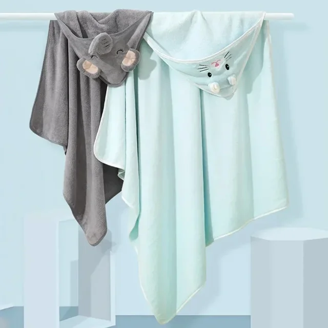 Cartoon Baby Hooded Towel 2