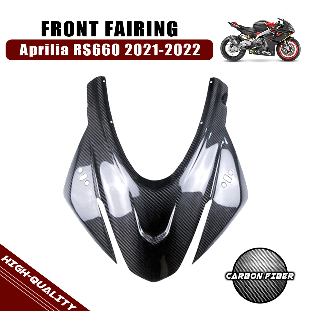 

Для Aprilia RS660 2021 2022 + Real 100% 3k модифицированные аксессуары из углеродного волокна для мотоцикла комплекты деталей Передняя обтекатель