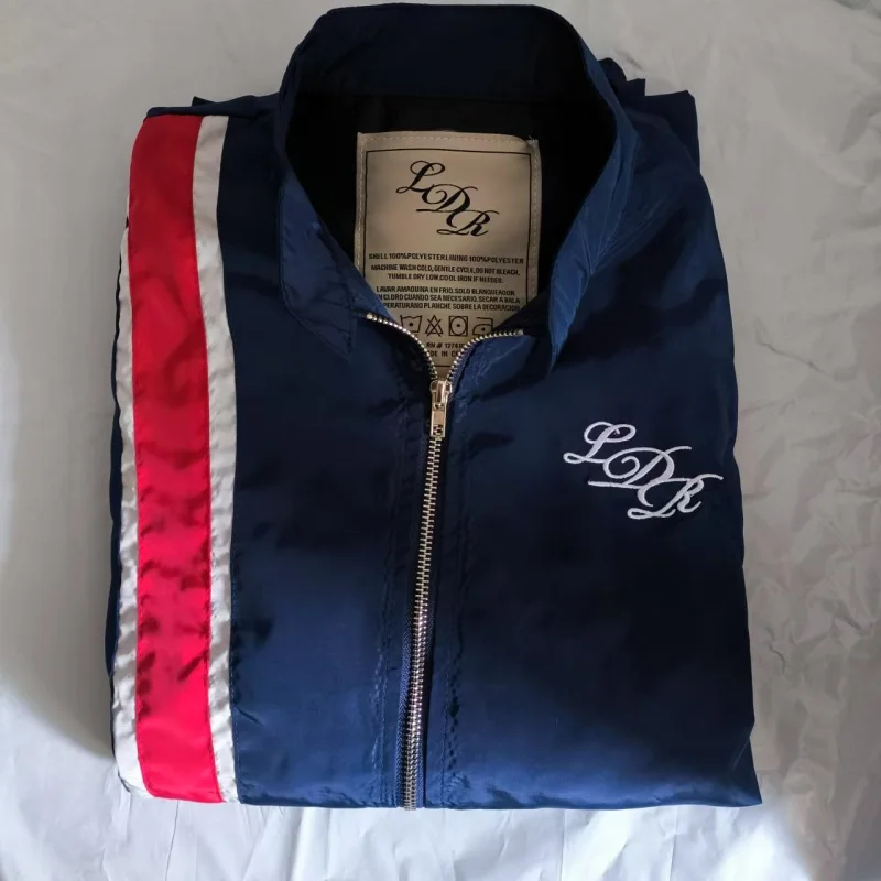 LDR Men's & Women's Navy Blue Commemorative Lana Racing Jacket Embroidery Patch Patch Del Racing Jacket Reys Clothing 2025 New 5