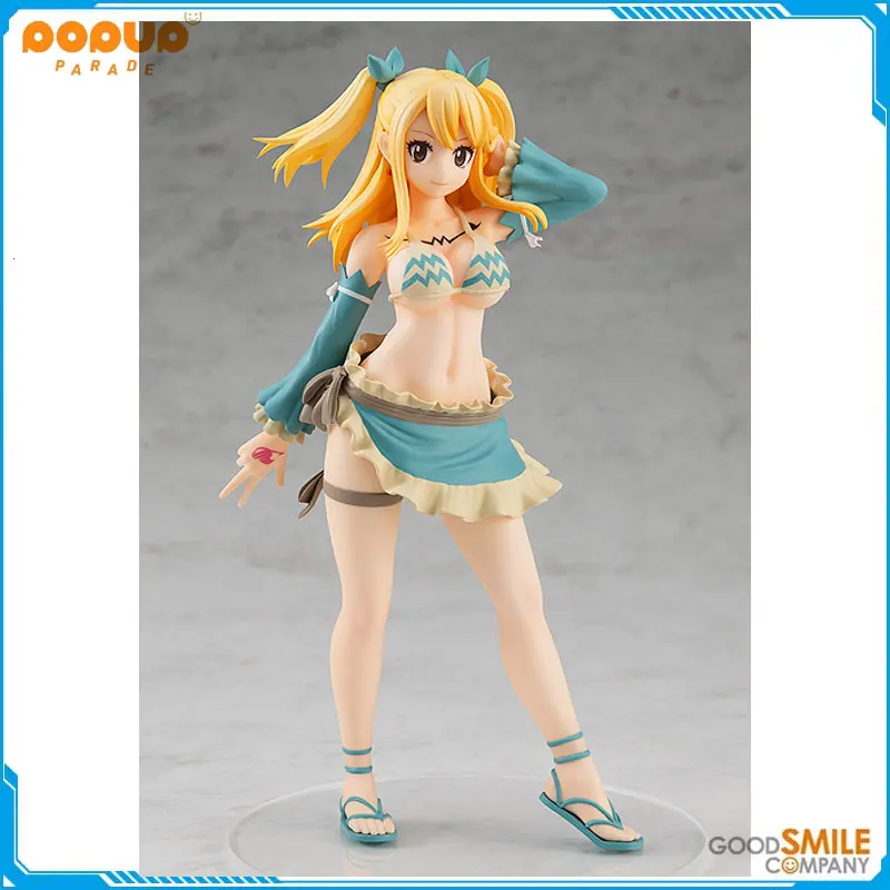 

Original GSC POP UP PARADE Anime FAIRY TAIL Figures Lucy Heartfilia Aquarius Form Action Figure Collectible Model Ornament