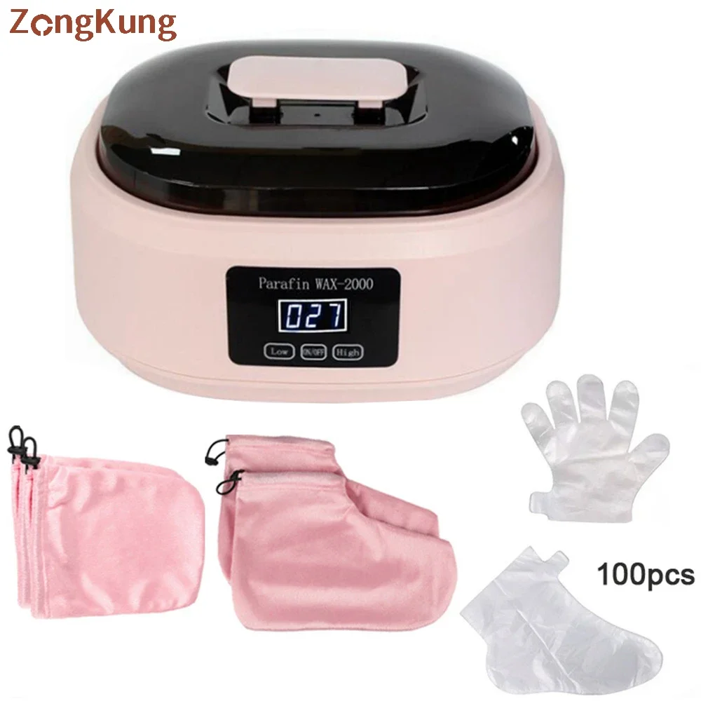 Wax Machine Professional 2L Hair Removal Smart Wax Heater Paraffin Skin Care Paraffin for Hand Foot Body Spa Wax Melting Machine 4