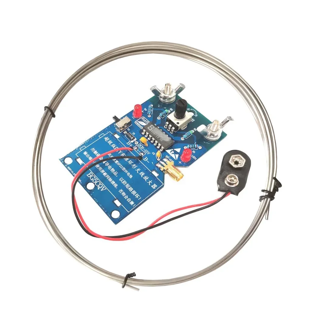 

New Improved Active short-wave Small loop antenna Board PCB For SDR SW HAM Radio Receiver