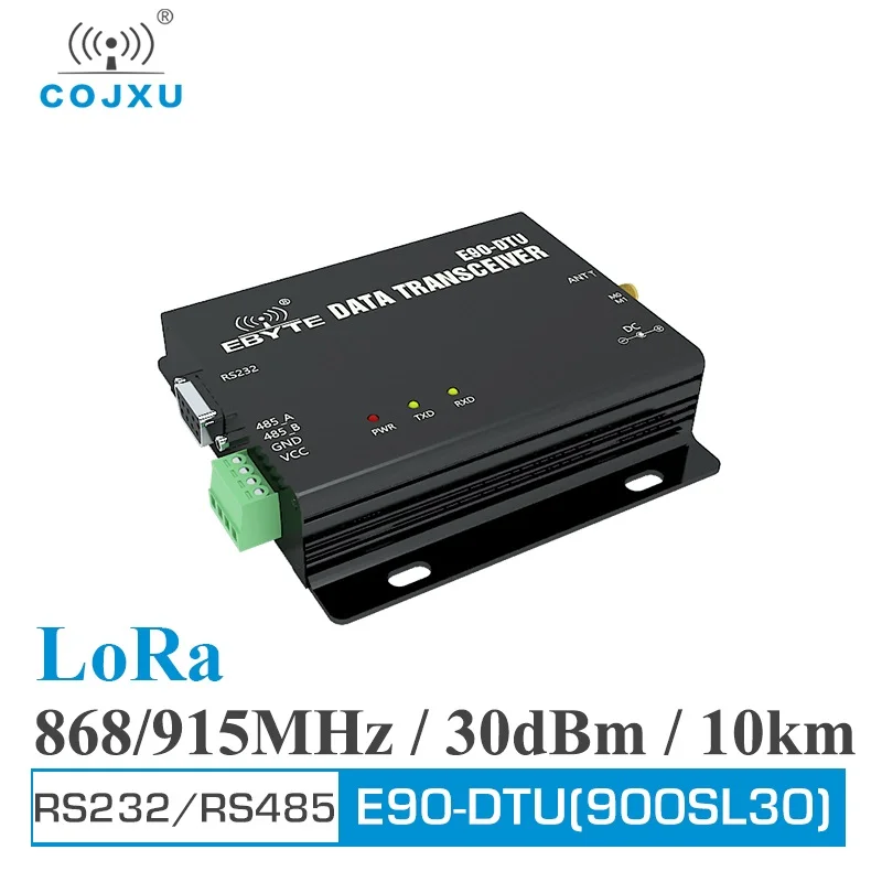 SX1262 LoRa 868/915MHz 30dBm Modem RS232 RS485 RSSI Relay IoTWireless Transceiver RF Transmitter Receiver E90-DTU(900SL30) ac dc current transmitter 0 150a 0 500a hall current sensor transducer 4 20ma 0 10v 0 5v rs485 relay signal current transmitter