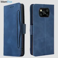 For Xiaomi MI Poco X3 X4 X5 Pro M4 Pro Wallet Case Magnetic Book Flip Cover Card Holder Luxury Leather Fundas 1