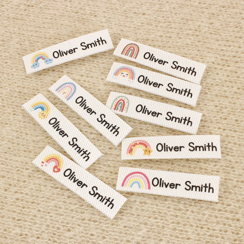 Personalized Laundry Labels • Custom Modern Minimalist Design - AliExpress