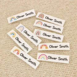 Personalized Rainbow Clothing Labels (80pcs)