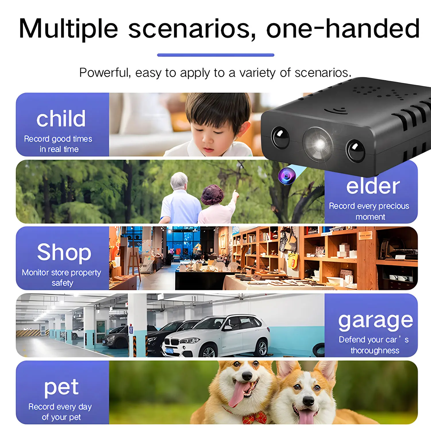 1080P HD Mini Camera XD Wireless Small Camcorders Portable Mini Cam Intelligent Infrared Night Vision Security Camer 5