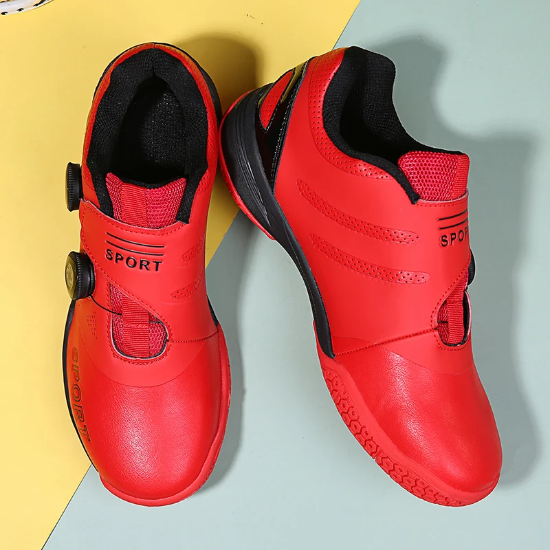 Professional Badminton Sneakers Anti-Slip Badminton Training Shoes Big Size 36-47 Tennis Shoes Breathable Unisex Athletic Shoes 3