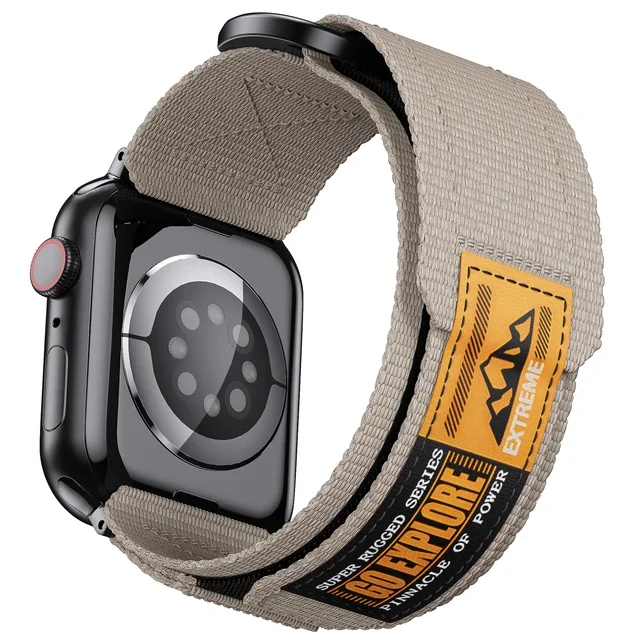 حزام نايلون رياضي لساعة Apple Watch من Outdroos –...