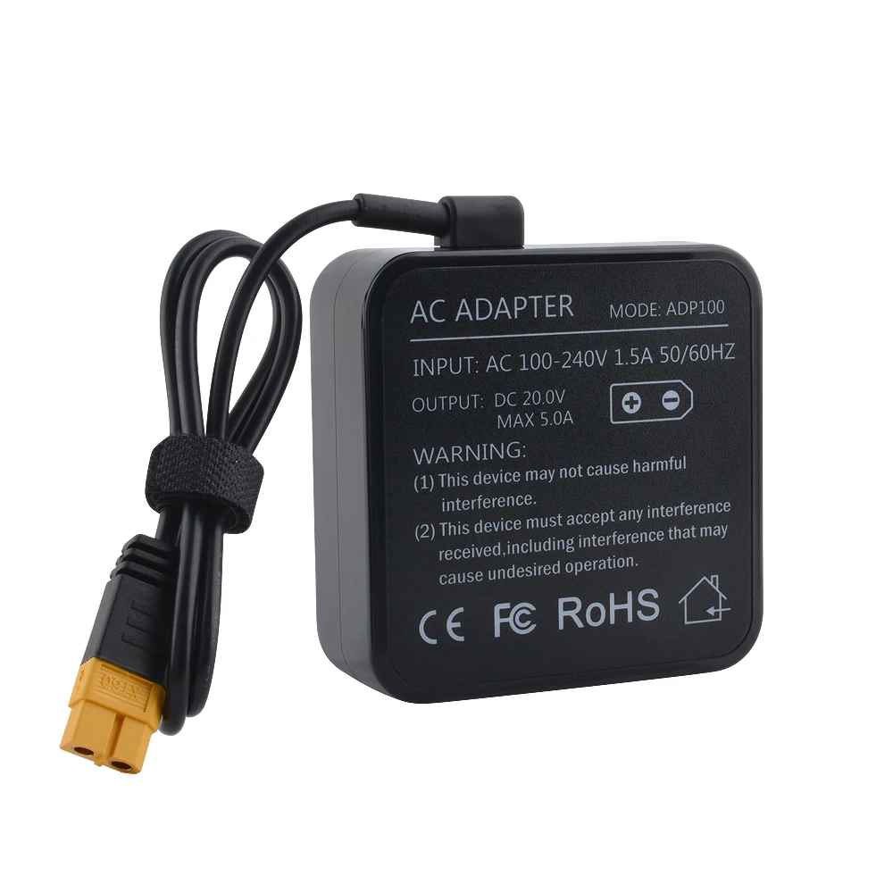 ToolKitRC ADP100 100W 20V Alimentation XT60 pour Chargeur Drone