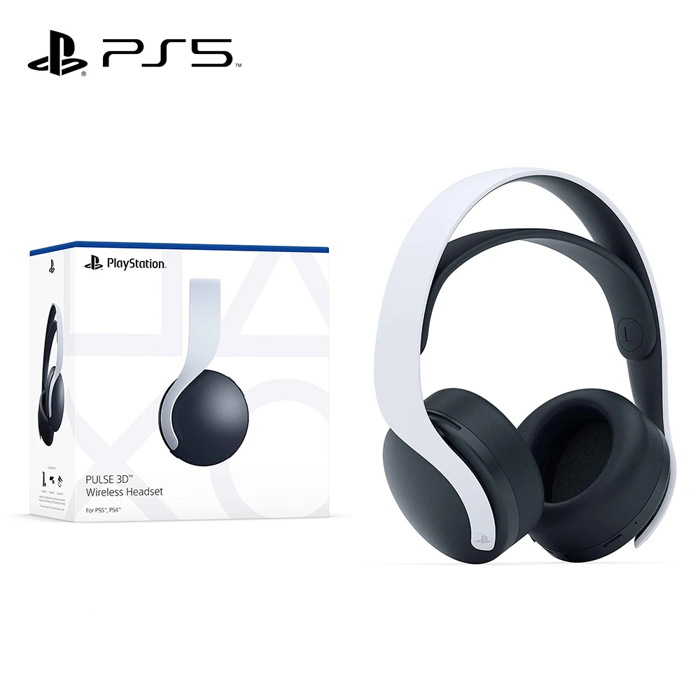 Sony-juego de auriculares para PlayStation PS5, cascos con cancelación de  ruido, PULSE 3D, originales _ - AliExpress Mobile