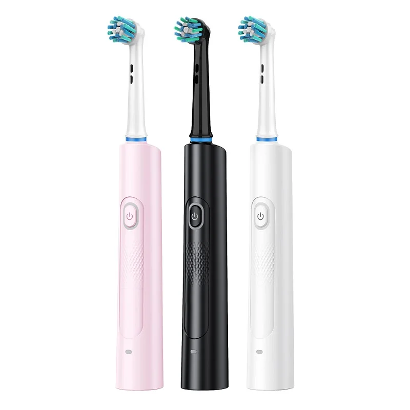 Electric Toothbrush Adult 3D Round Head Soft Bristled
