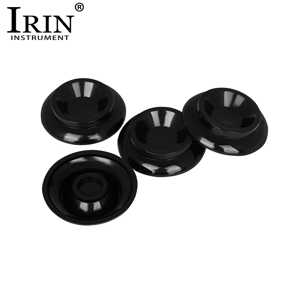 IRIN 4pcs Piano Caster Cups Non Slip Anti Noise Piano Foot Pads for Protecting Floors & Carpets Keyboard Instrument Accessories