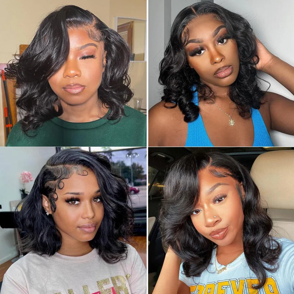 Glueless Body Wave Bob Wig 10