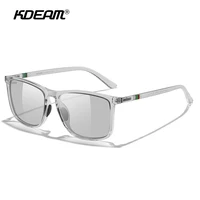 KDEAM Men's Polarized Sunglasses Big Size with Photochromic Lenses Oversized Sun Glasses for Fishing 157mm Width Case Included