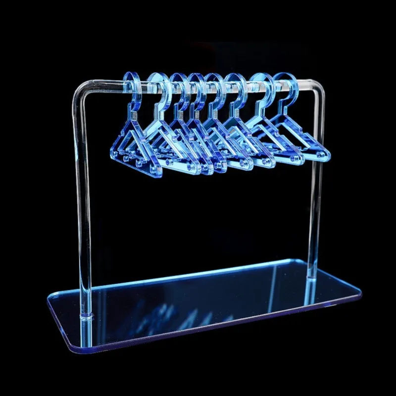 Jewelry Hanging Holder 8 Pcs Shaped Earrings Display Racks Hanging Clothes Stand Storage