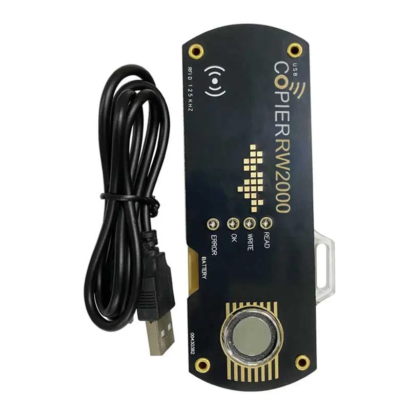 ABZW RFID 복사기 및 리더기 - TM RW2000, TM1990 Ibutton DS-1990A 복사기(125Khz EM4305 EM4100 키 태그 카드 복사용)