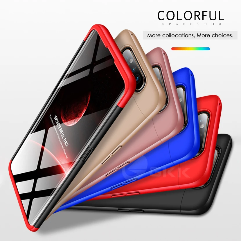 GKK Original Case for Samsung A80 Case Ultra-thin 360 Full Protection Anti-knock Matte Hard PC Cover for Samsung Galaxy A80 Case 6
